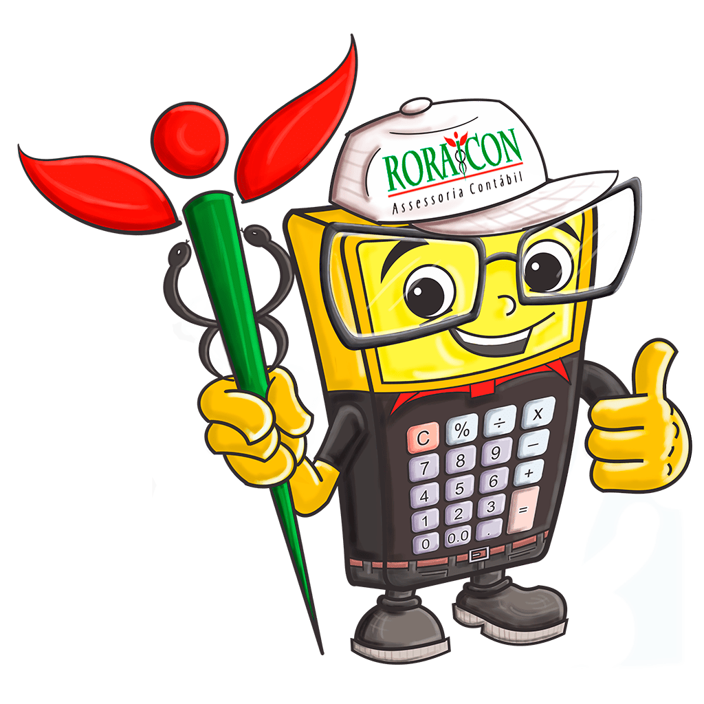 Mascote Roraicon com cajado